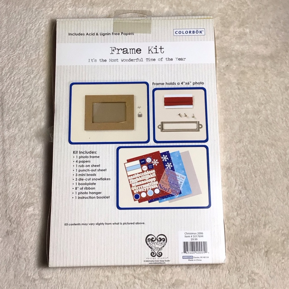 Colorbok Frame Kit - Picture 2 of 2